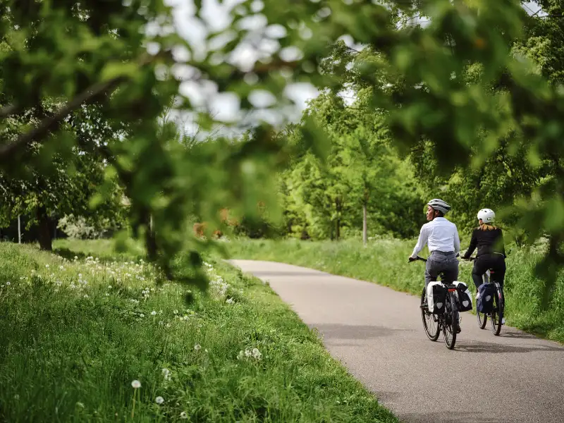 Radweg im Grünen | Presse Downloadbereich
