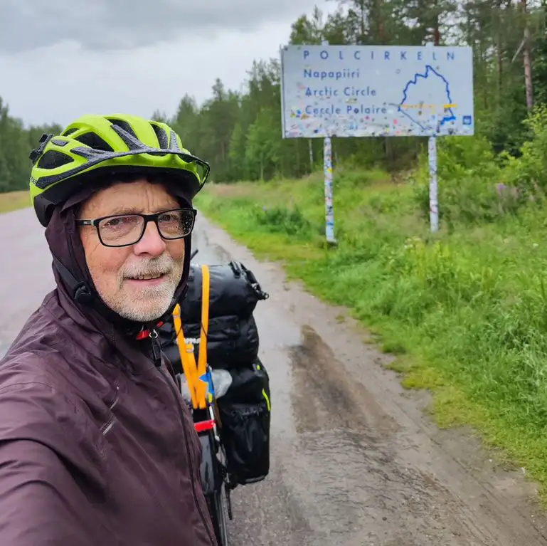 Jürgen Junge JobRad-Tour am Polarkreis