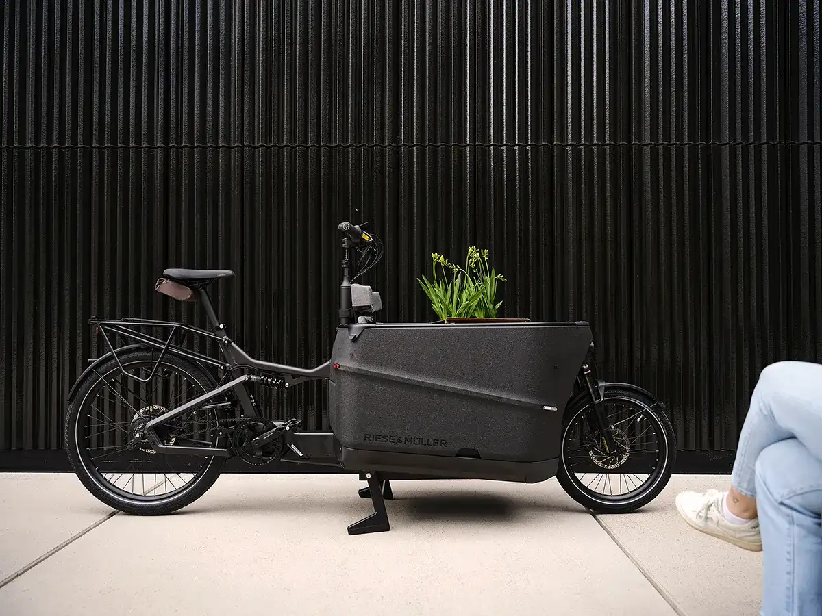 Lastenrad vor dem Campus | Stand 02.06.2023